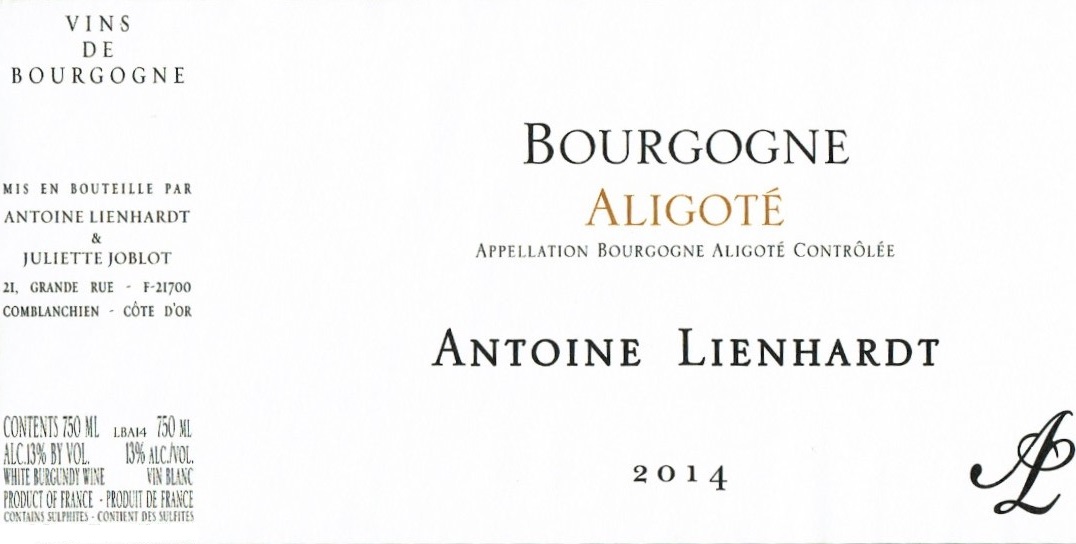 Bourgogne Aligoté