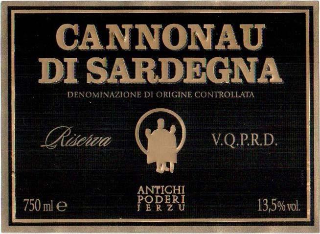 Cannonau Di Sardegna