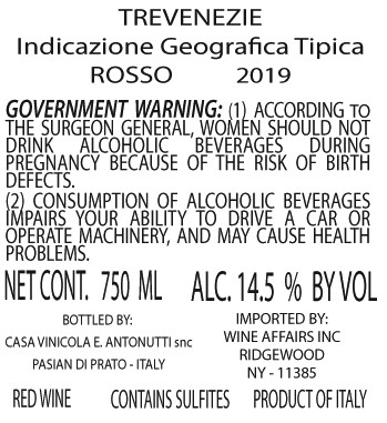 Trevenezie Rosso