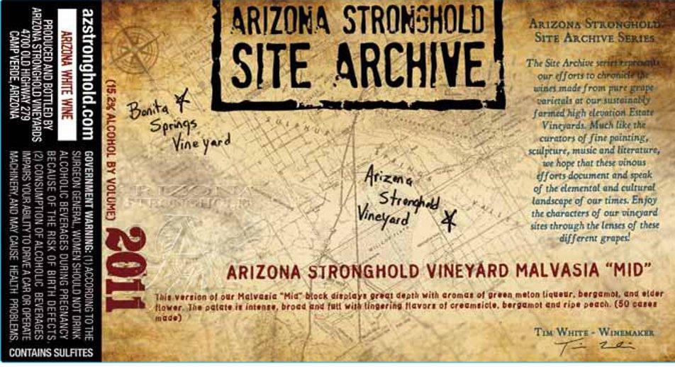 Site Archive Arizona Stronghold Vineyard