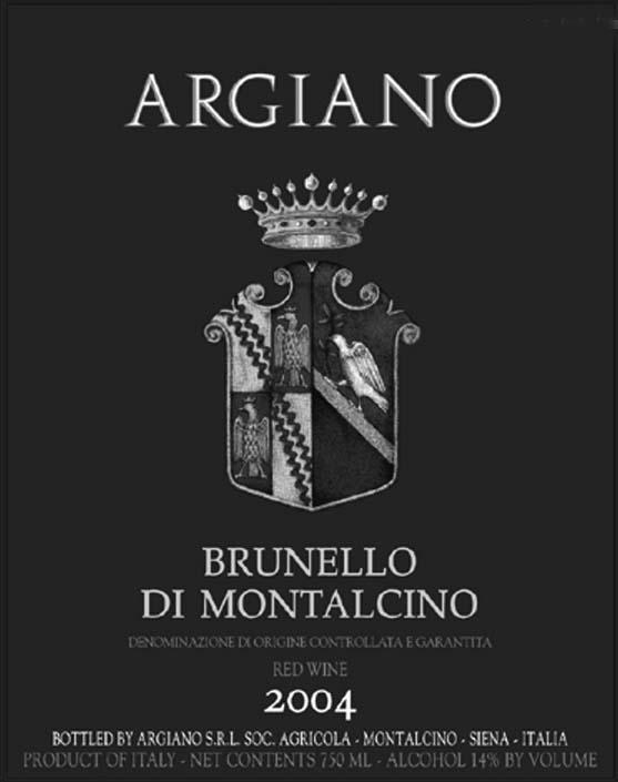 Brunello Di Montalcino Red Wine