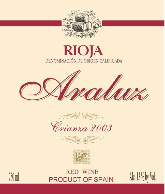 Araluz Rioja Crianza