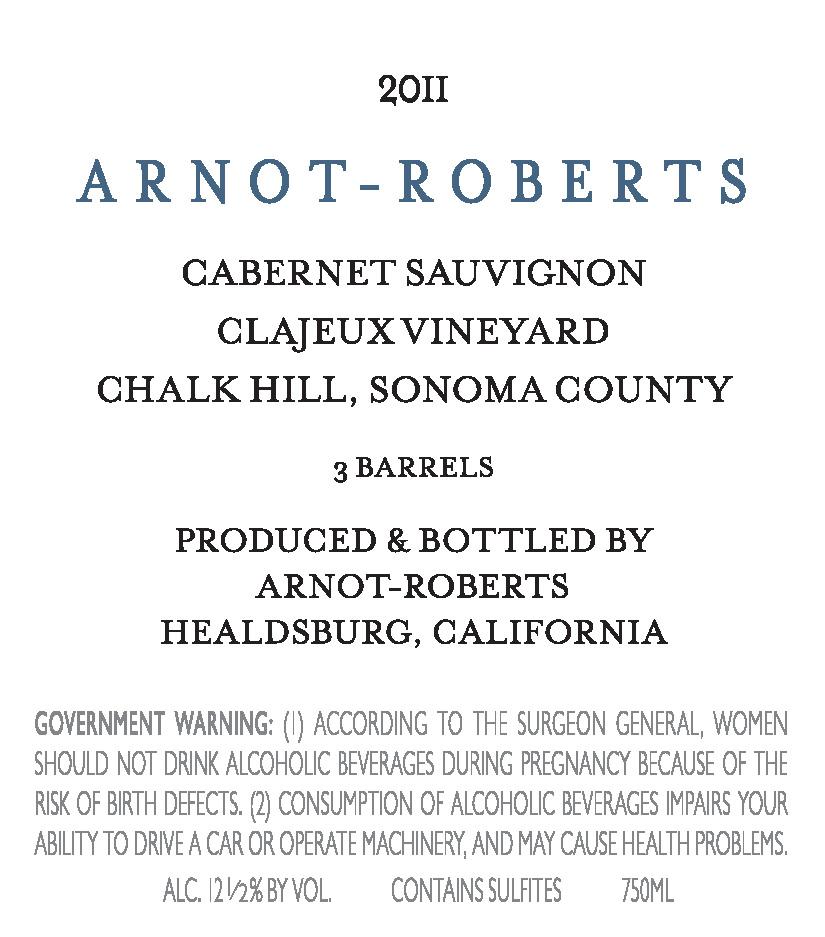 Cabernet Sauvignon Člajeux Vineyard