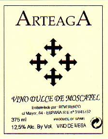 Vino Dulce De Moscatel Navarra