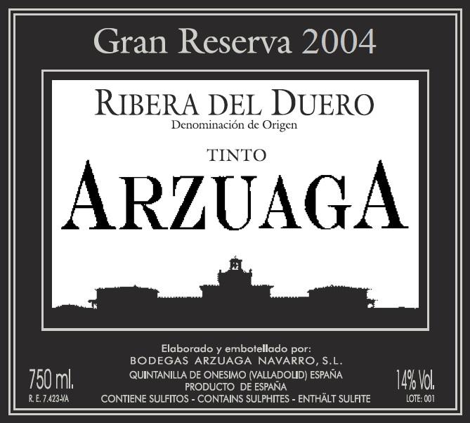 Arzuaga Gran Reserva