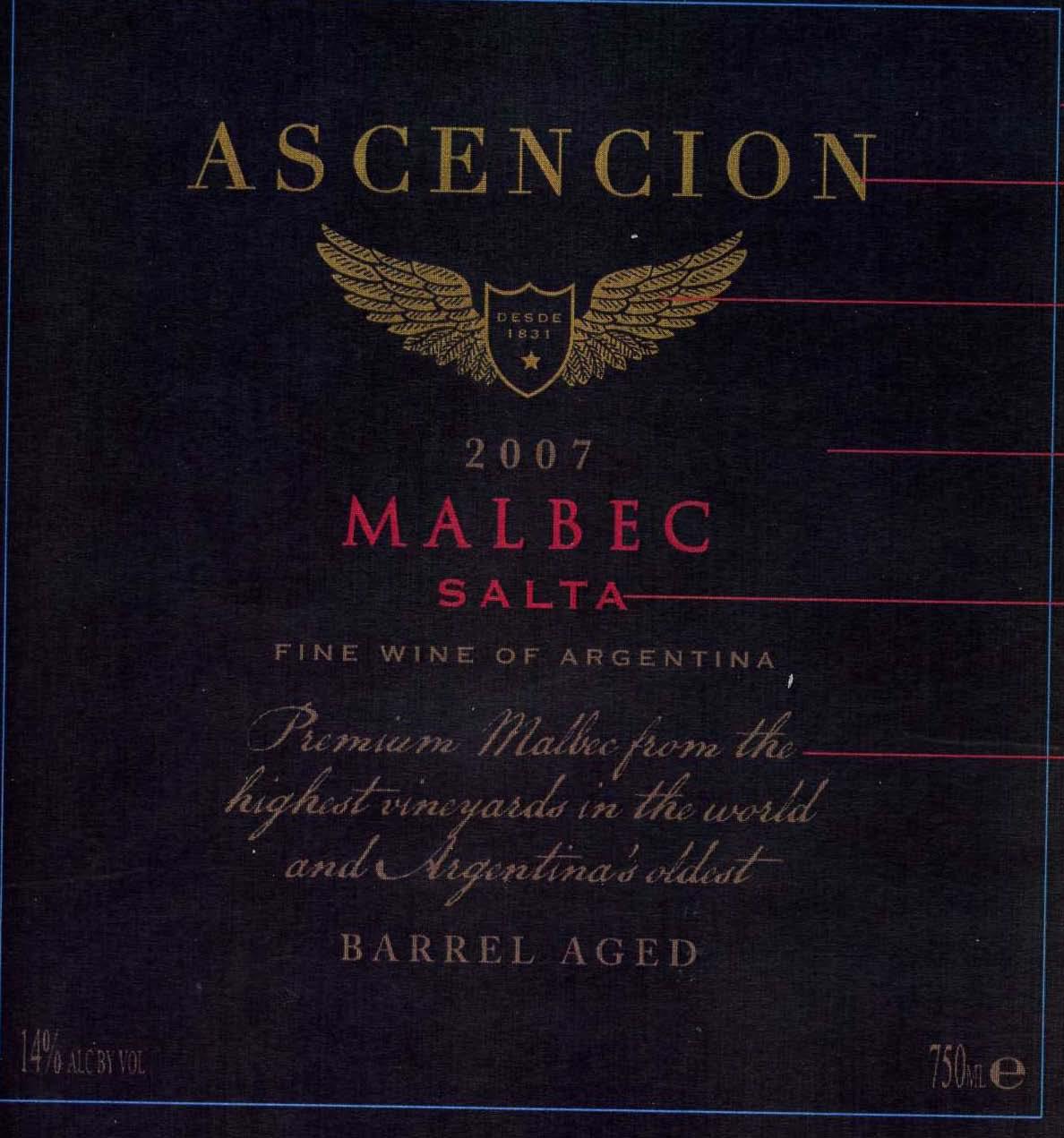 Ascencion Malbec