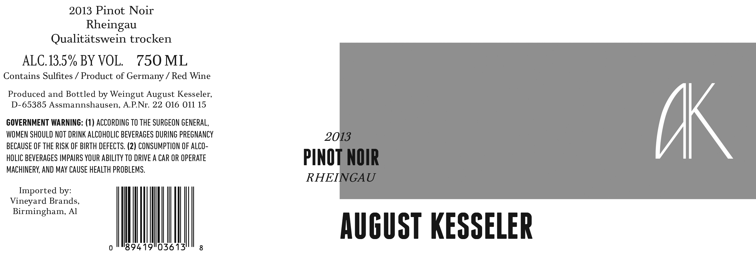 Qualitatswein Trocken