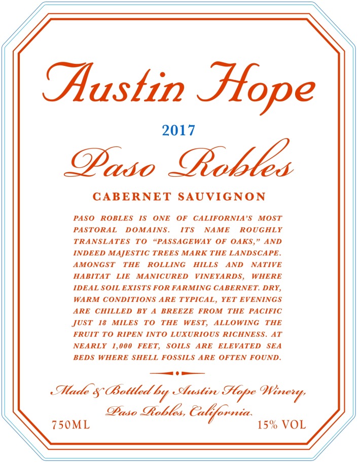 Austin Hope Cabernet Sauvignon