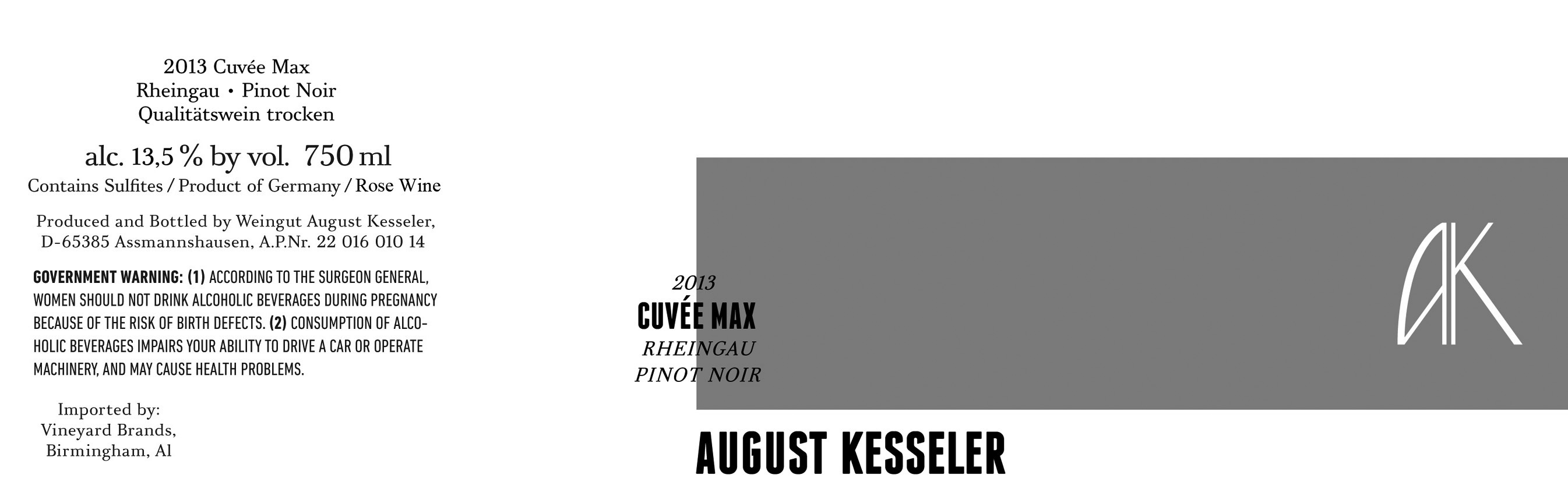 Cuvee Max Qualitatswein Trocken