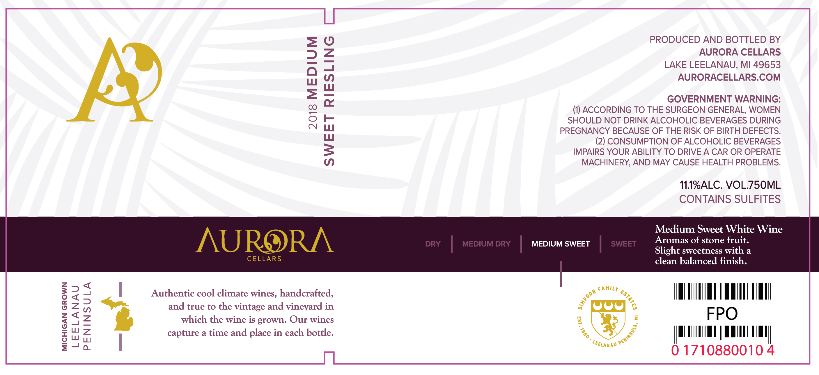 Medium Sweet Riesling