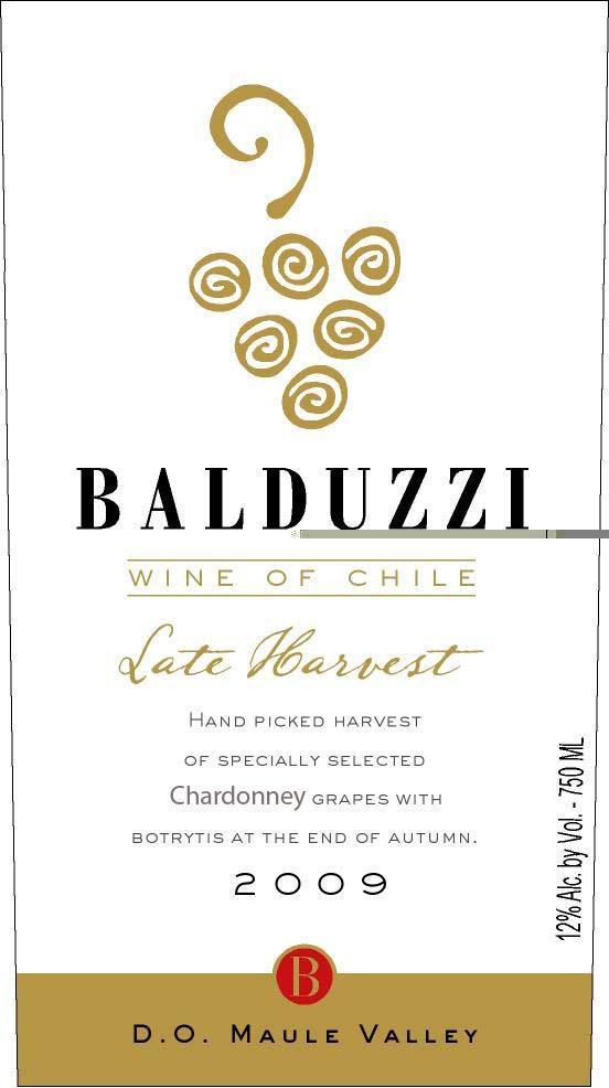 Late Harvest Chardonney