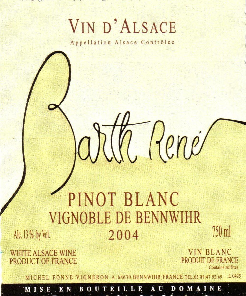 Pinot Blanc De Bennwihr