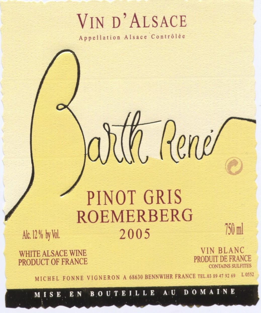 Pinot Gris Roemerberg