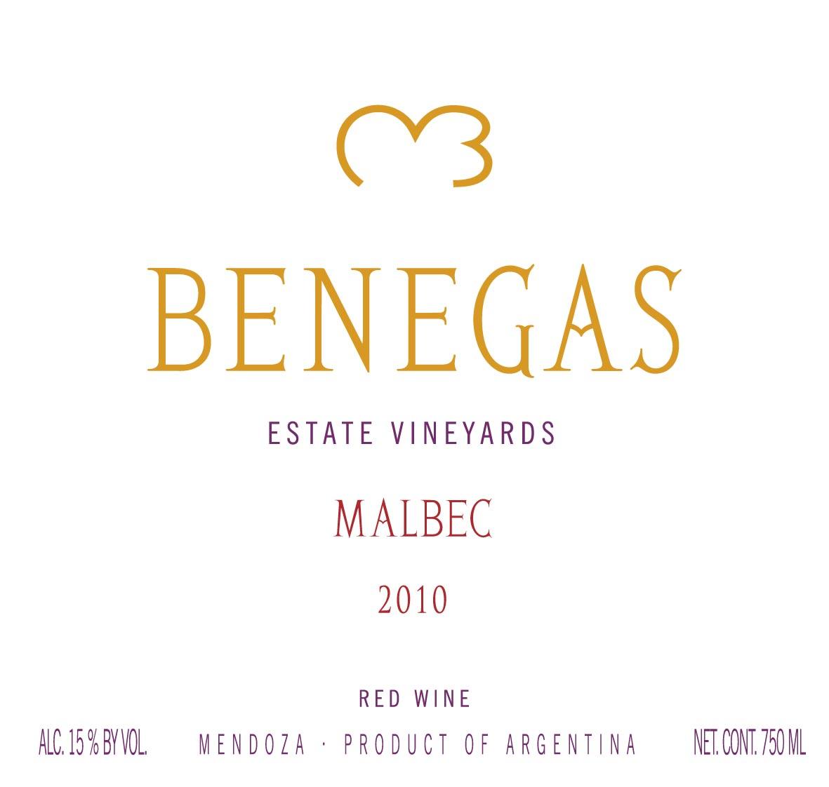 3 Benegas Malbec