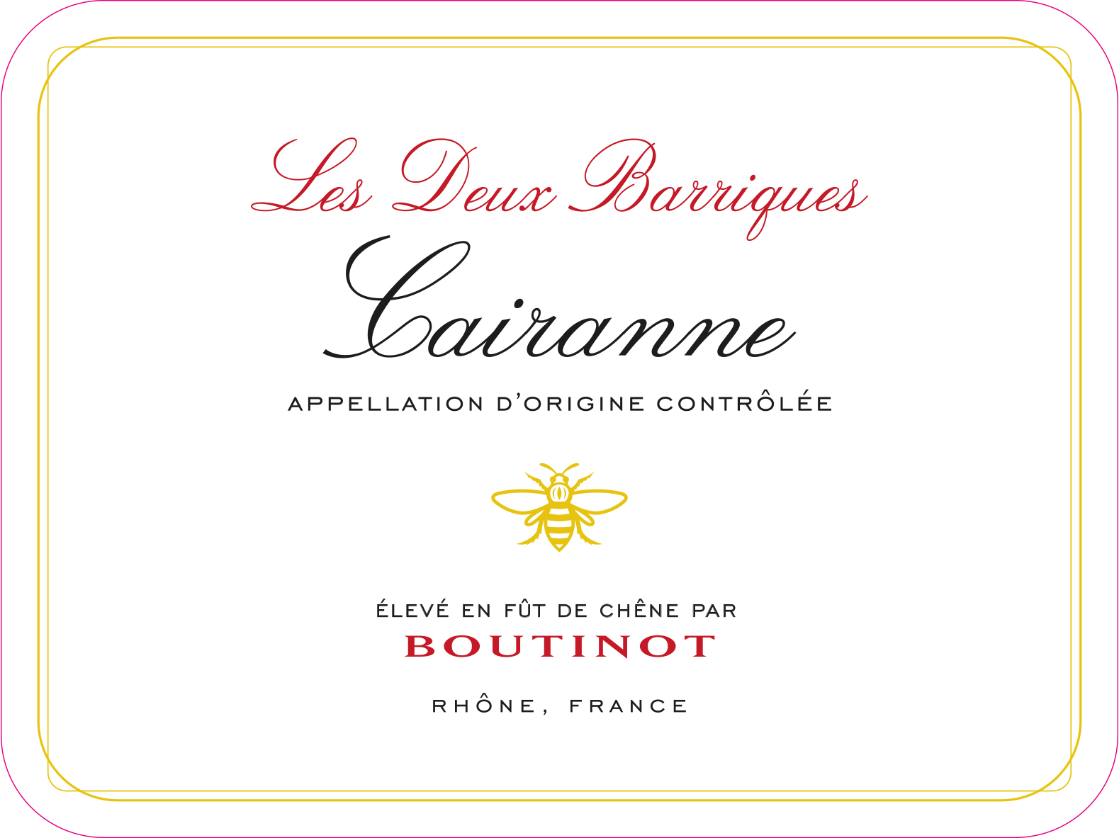 Les Deux Barriques Cairanne
