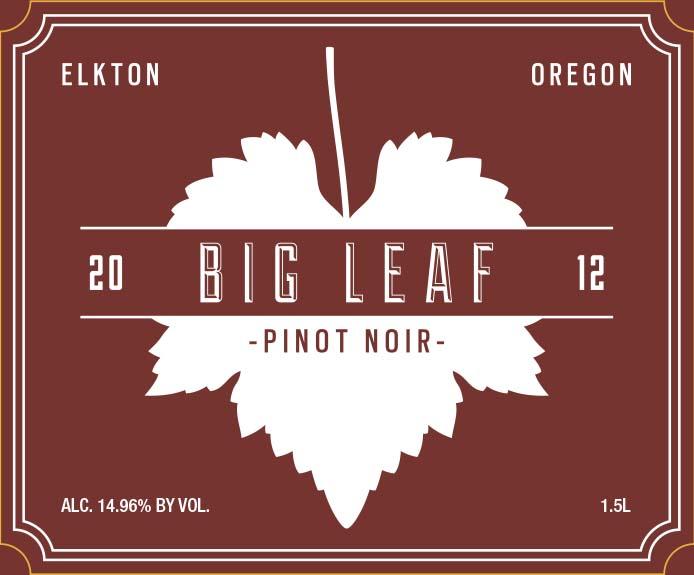 Big Leaf - Pinot Noir
