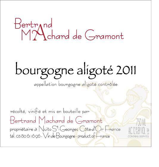 Bourgogne Aligote Enver