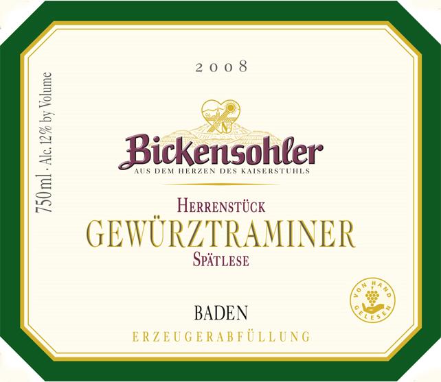 Herrenstück Gewürztraminer Spätlese