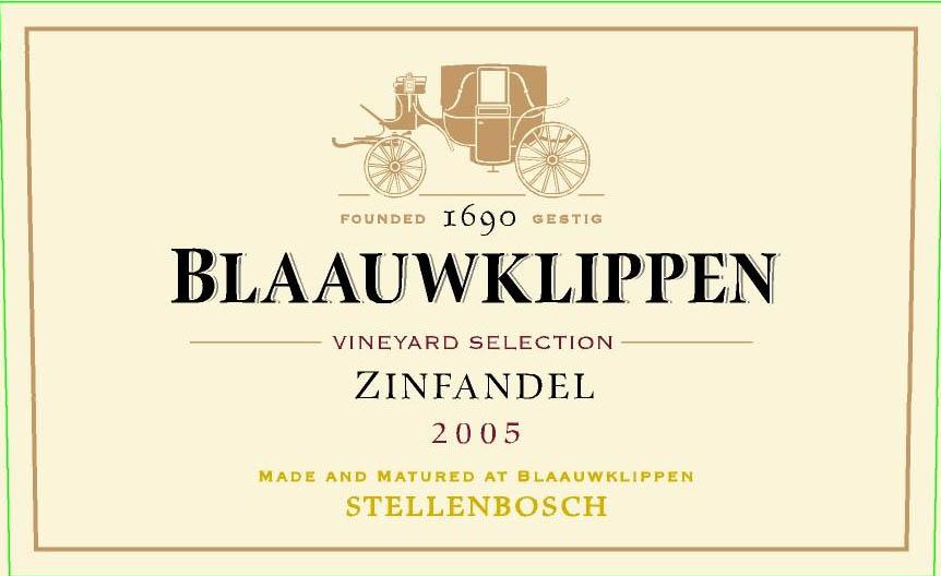 Zinfandel Vineyard Selection