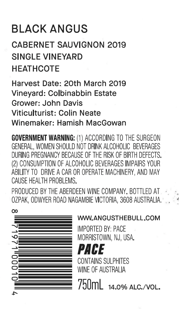 Cabernet Sauvignon Single Vineyard