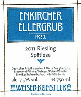 Spatlese Enkircher Ellergrub