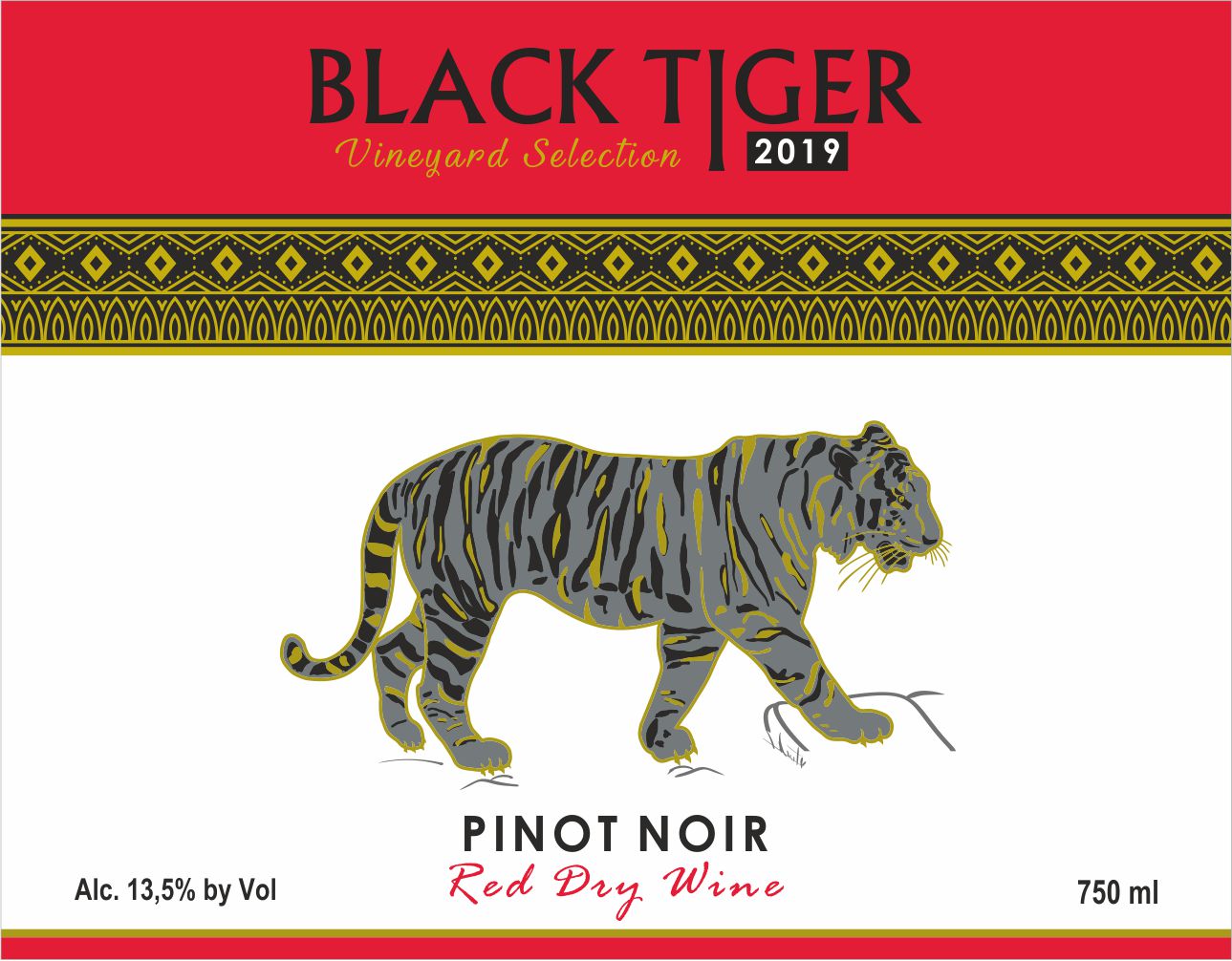 Black Tiger Red Dry Wine