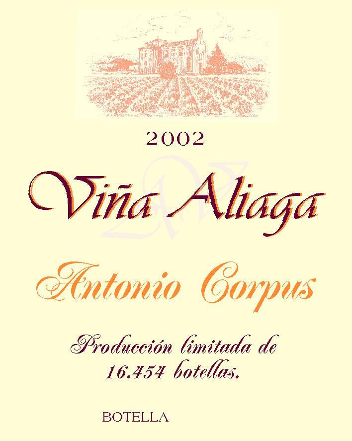 Vina Aliaga Antonio Corpous