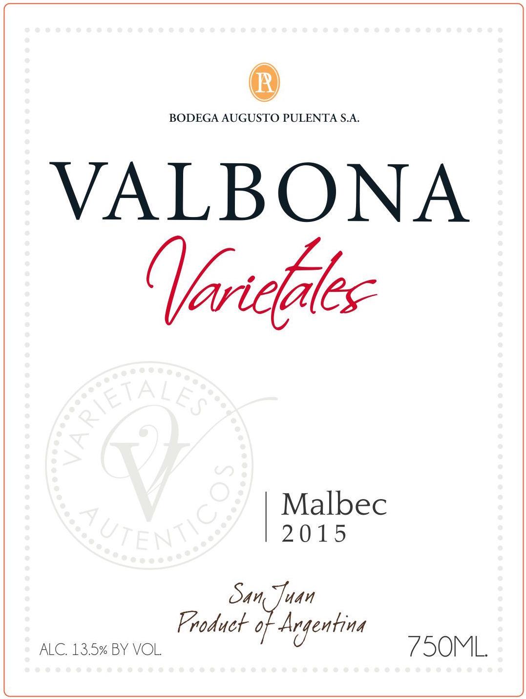 Valbona Varietales
