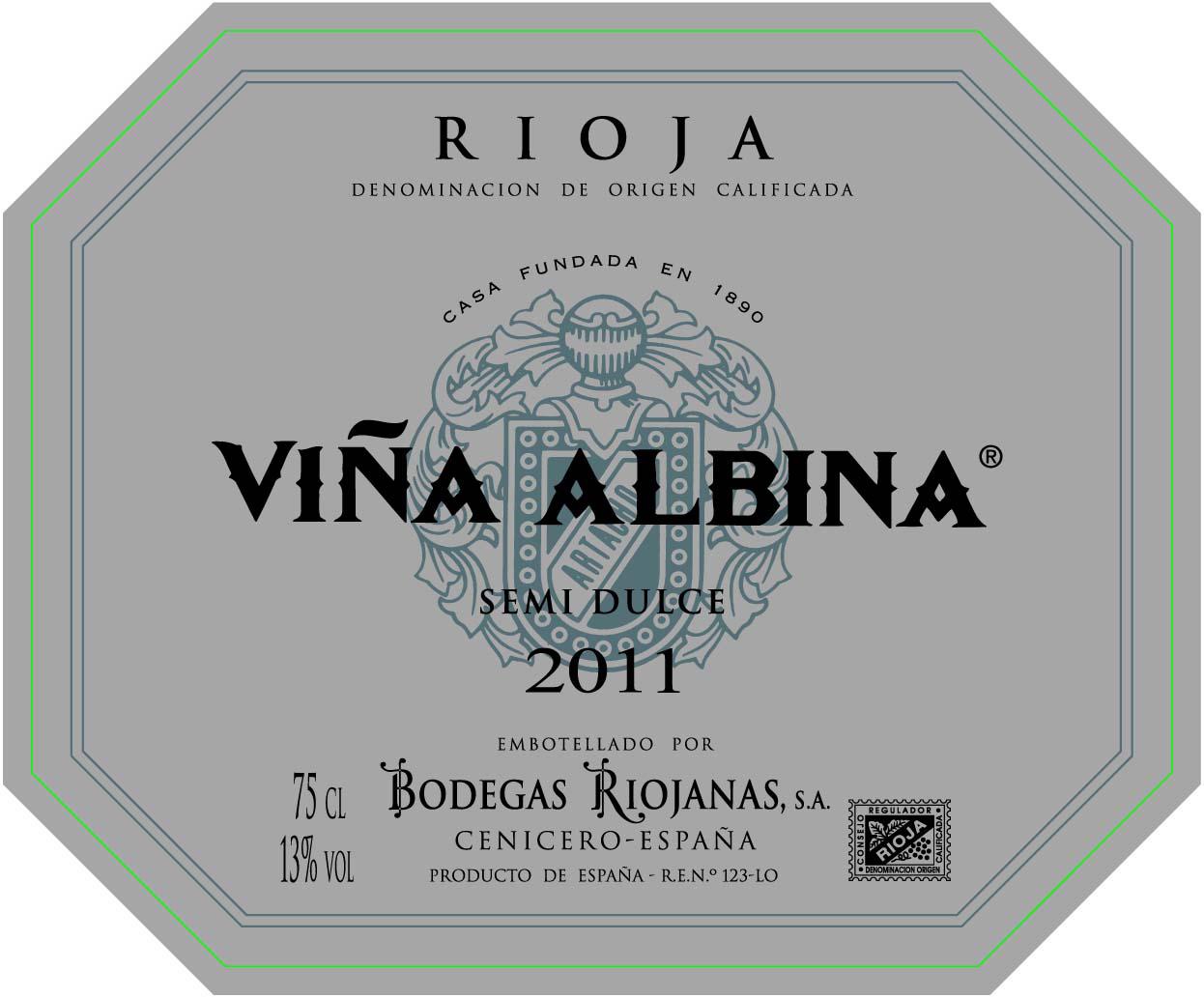 Vina Albina Semidulce