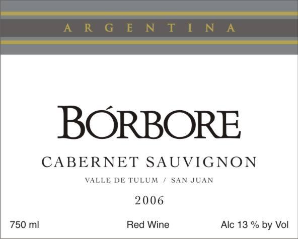 Borbore Cabernet Sauvignon