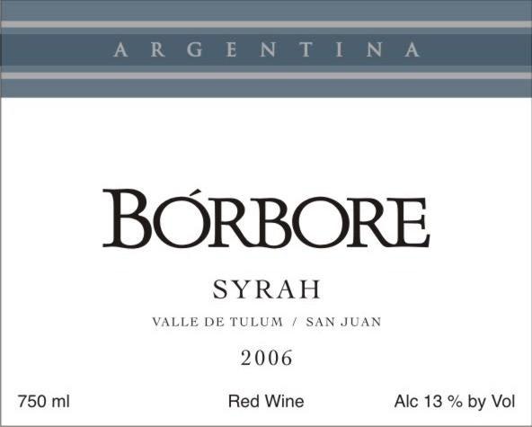 Borbore Syrah