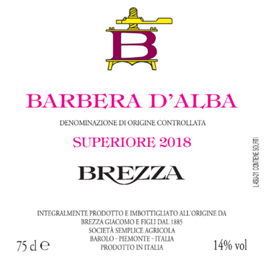 75 De Barbera D'alba