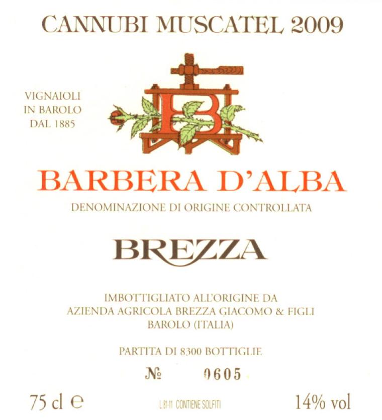 Cannubi Muscatel Barbera D'alba