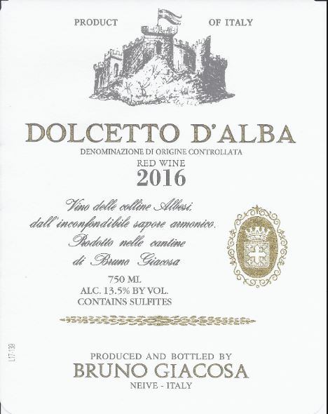 Dolcetto D'alba