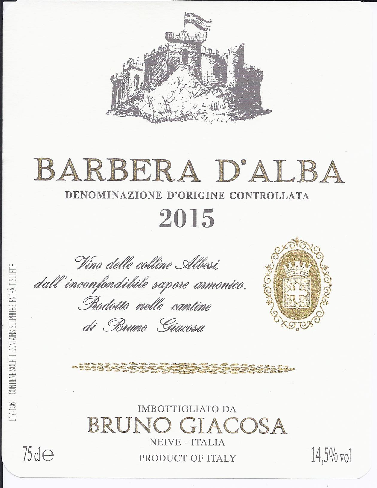 Barbera D'alba