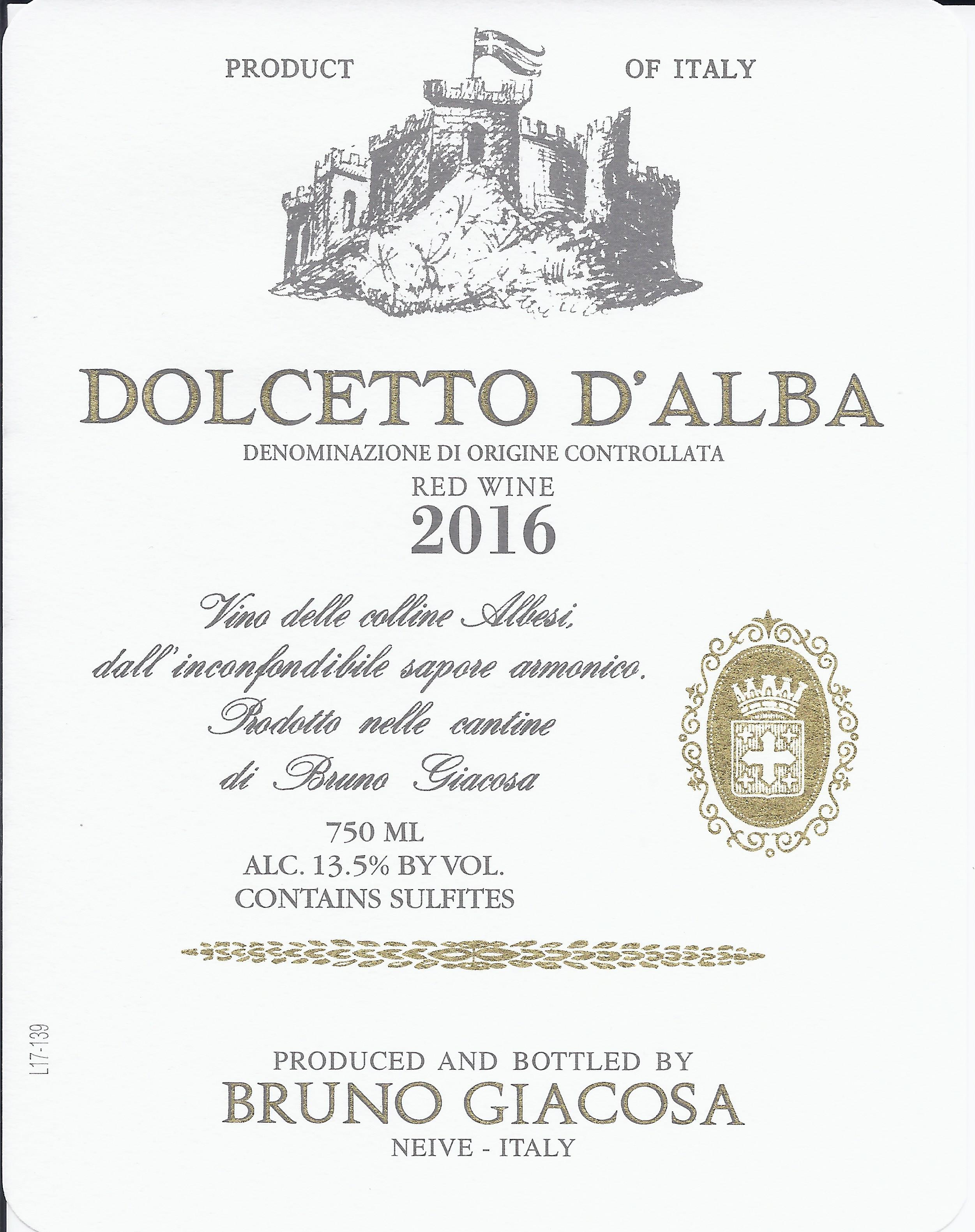 Dolcetto D'alba