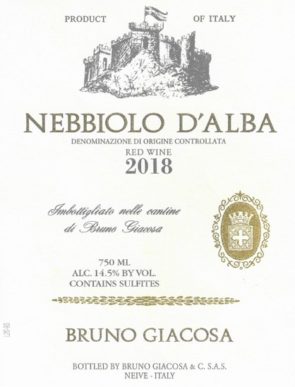 Nebbiolo D'alba
