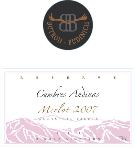Cumbres Andinas Merlot
