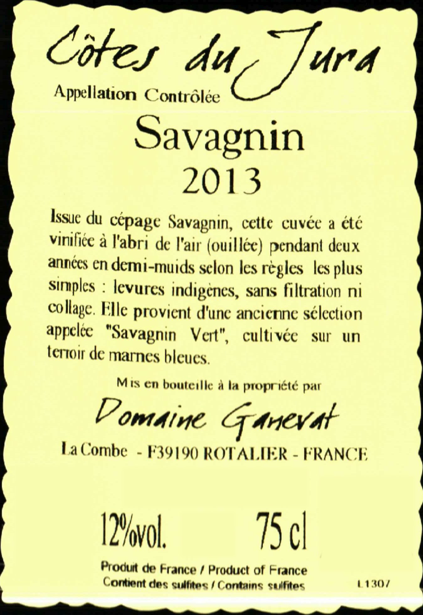 Chalasses Marnes Bleues