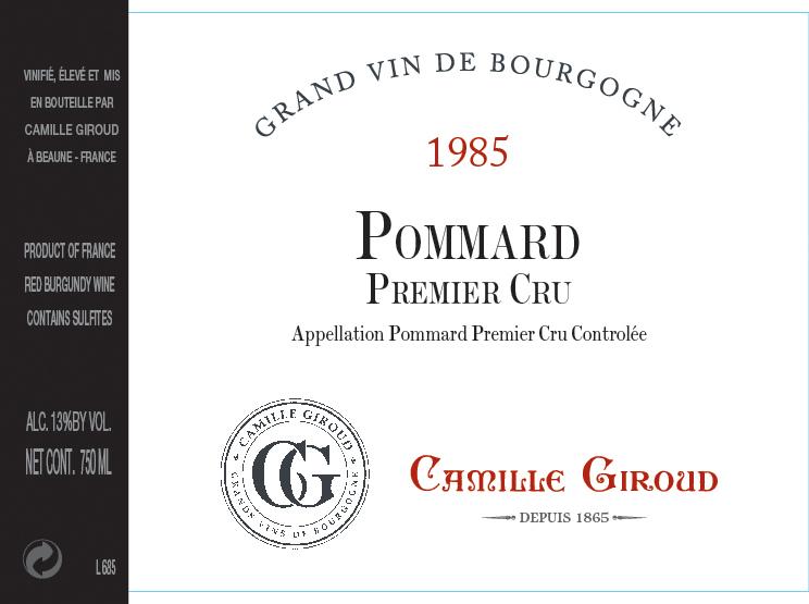 Pommard Premier Cru