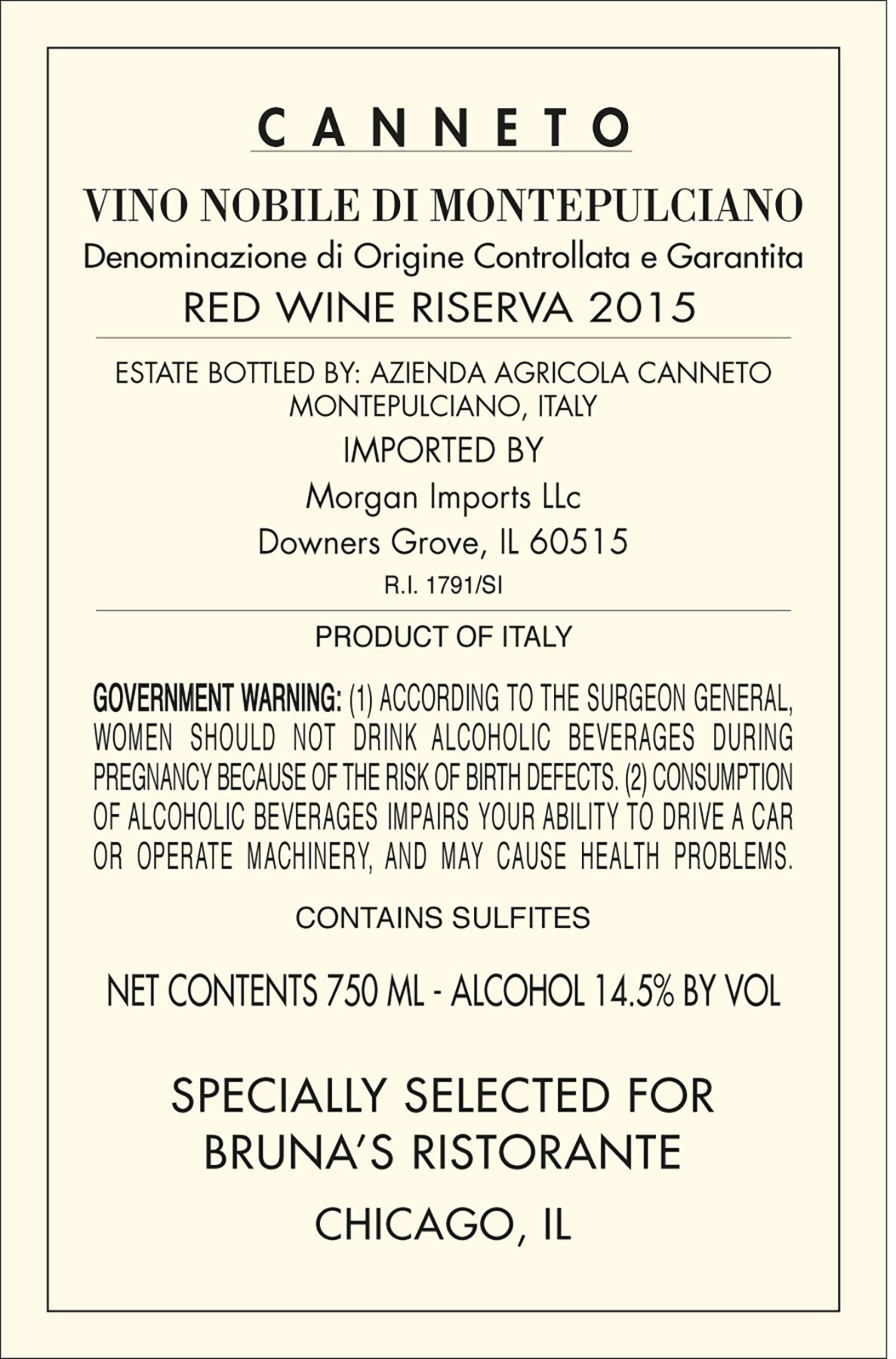 Vino Nobile Di Montepulciano