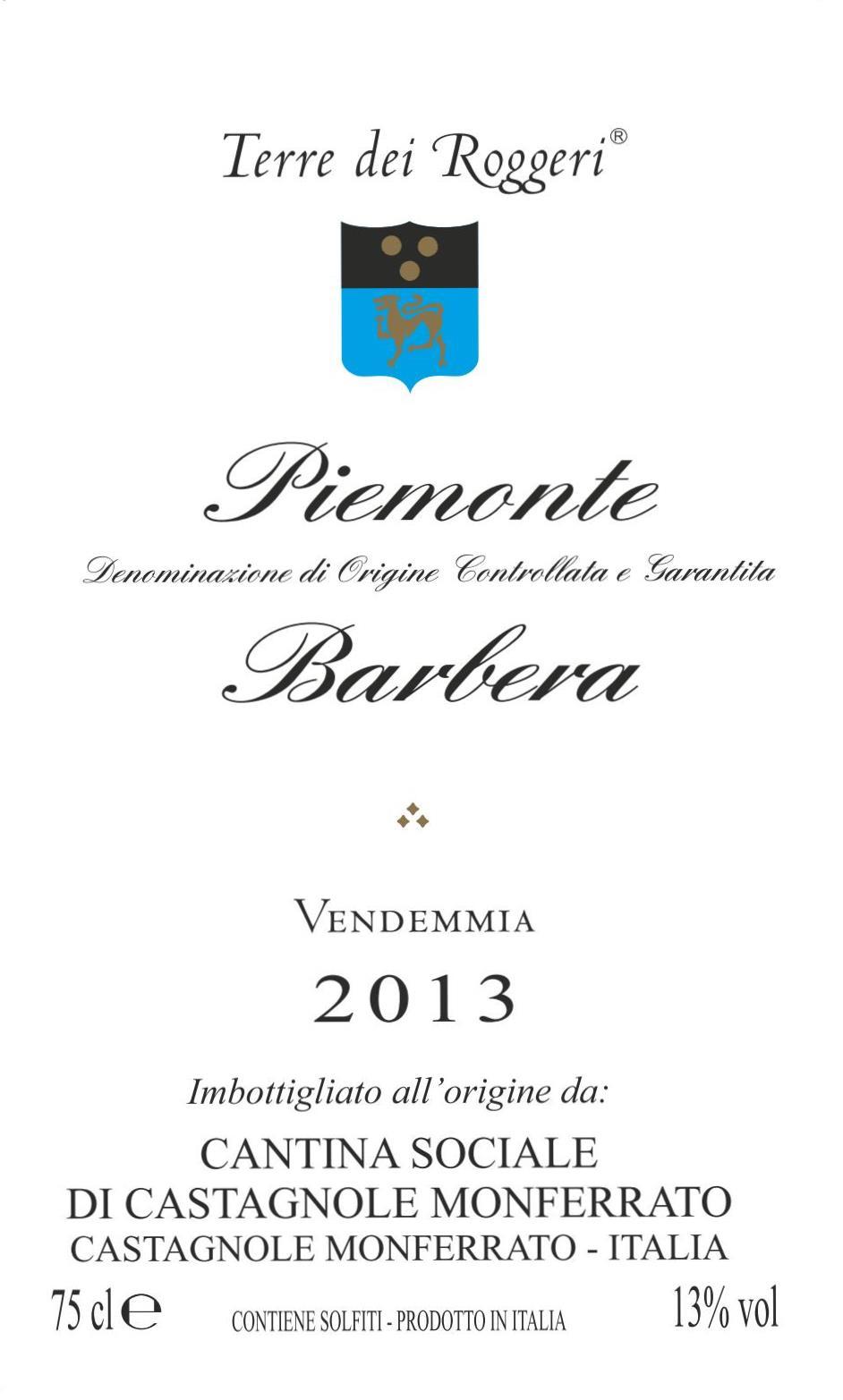 Terre Dei Roggeri Barbera