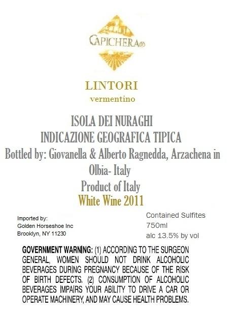 Lintori Vermentino