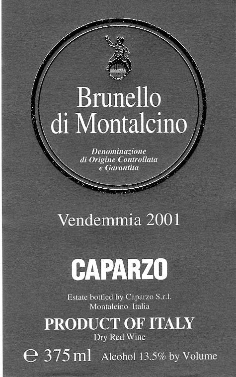 Brunello Di Montalcino Vendemmia