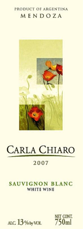 Carla Chiaro Sauvignon Blanc