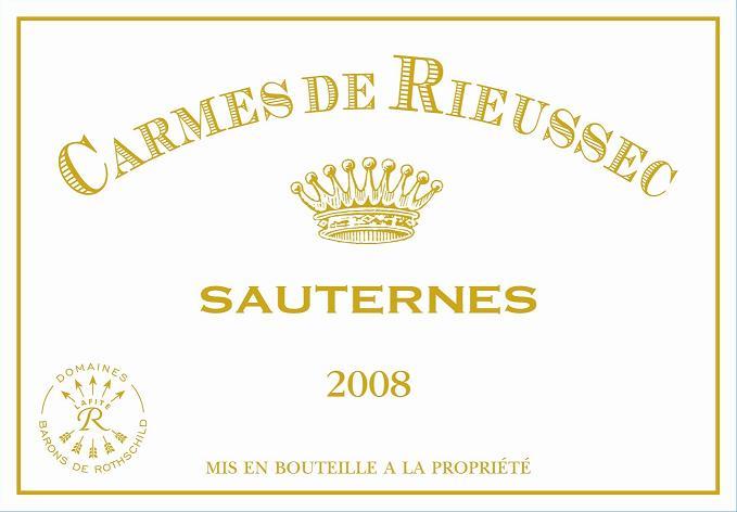 Carmes De Rothschil Sauternes