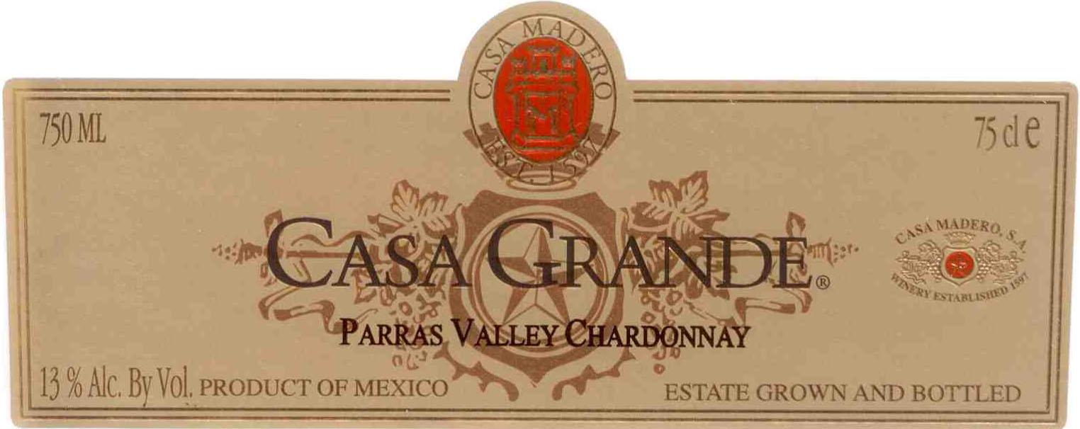 Casa Grande Chardonnay