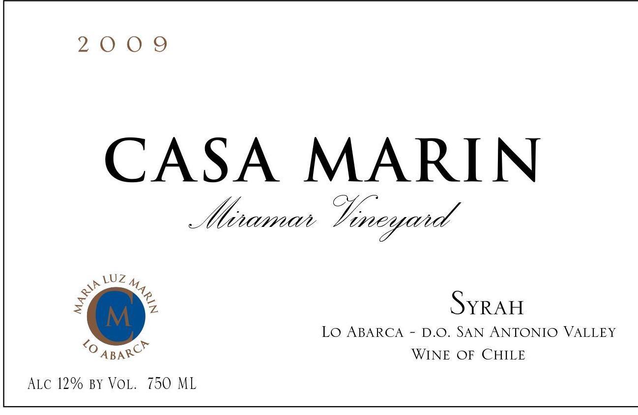 Miramar Vineyard Syrah