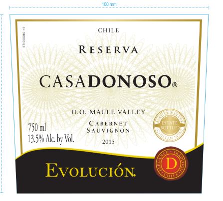 Reserva Casadonosoⓡ Cabernet Sauvignon
