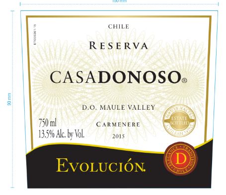 Evolución Carmenere Reserva
